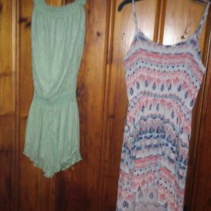 Summer dress and romper.